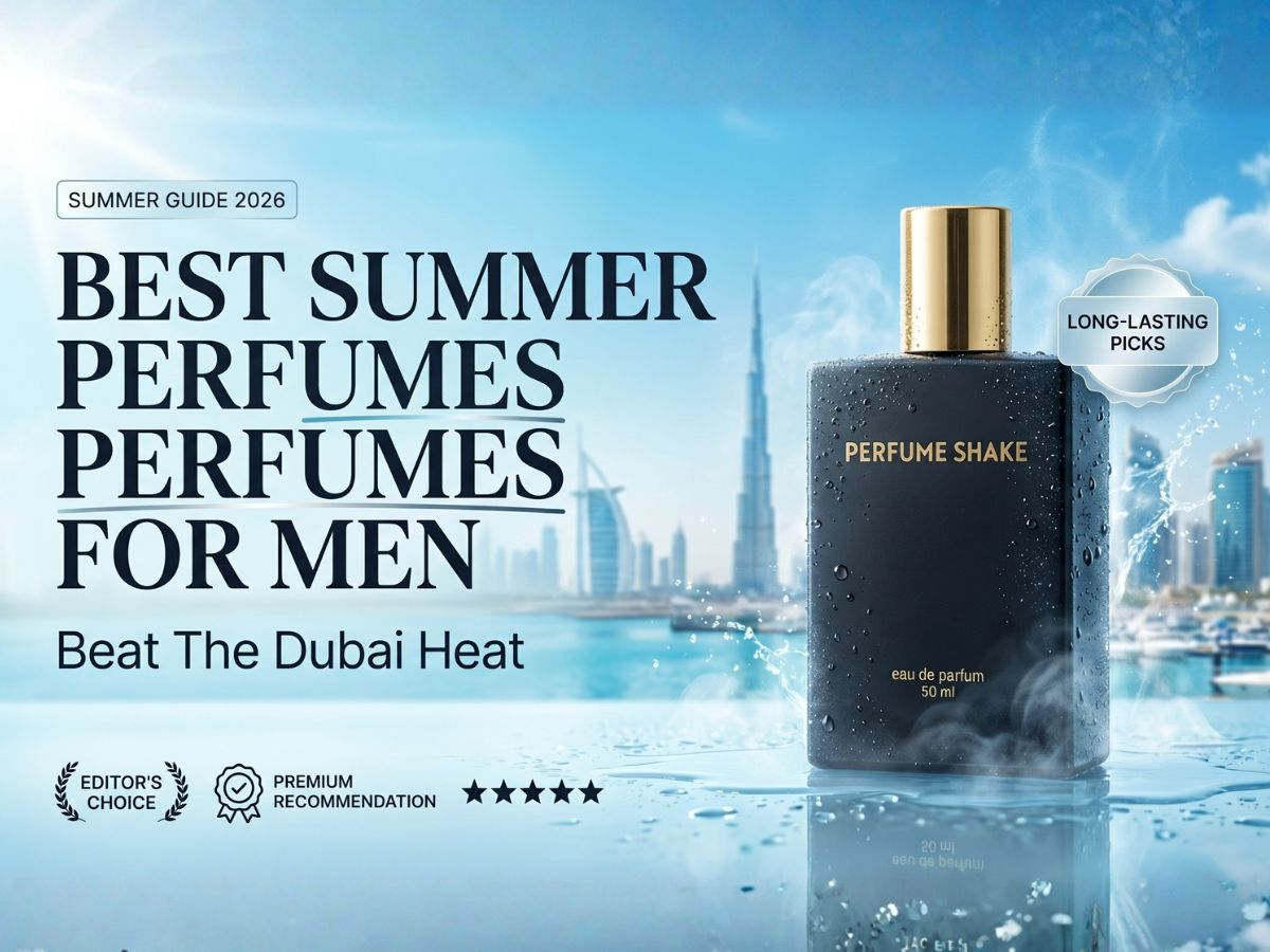 Best summer perfumes for men in UAE 2026 - fresh and long lasting picks from Perfume Shake