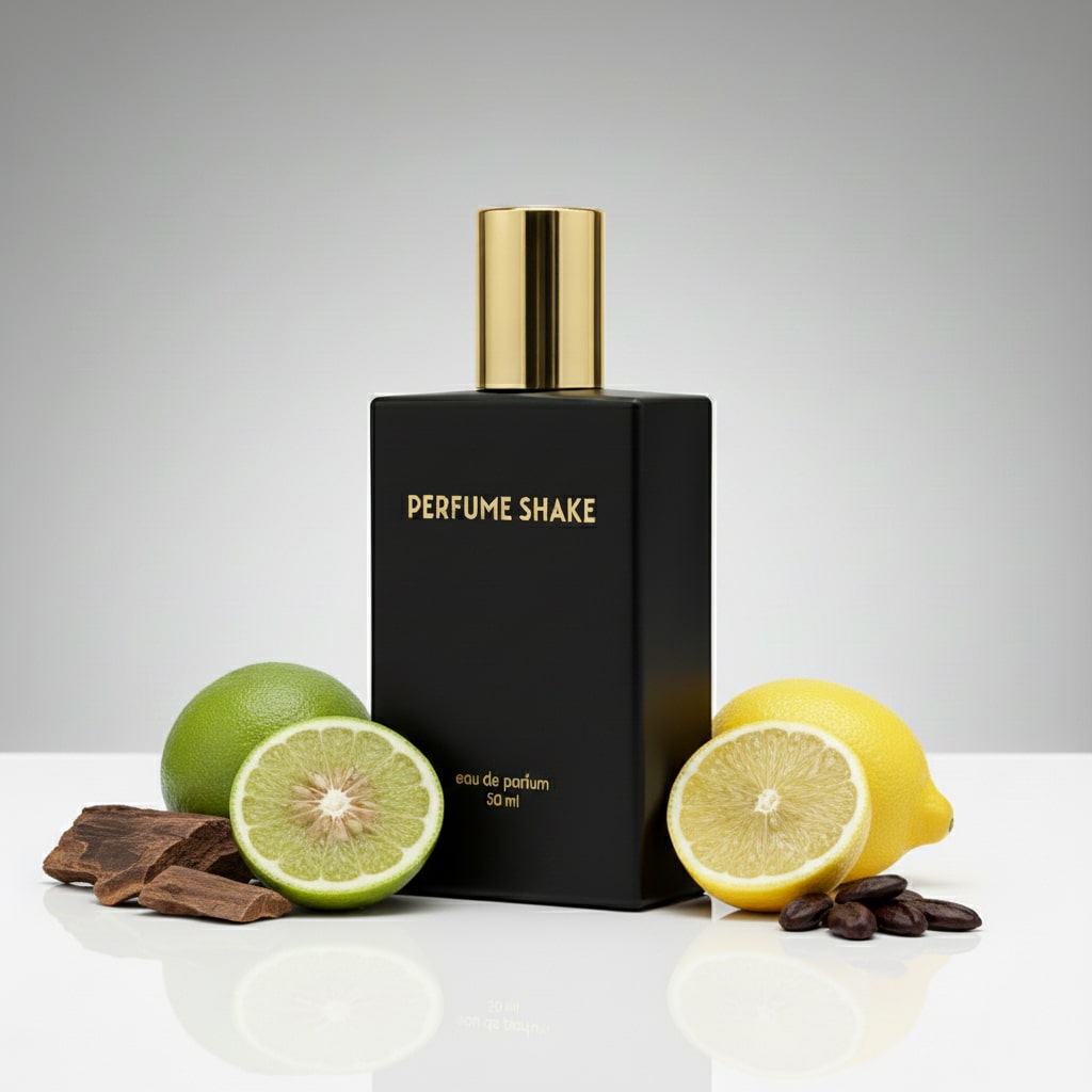 Black Perfume Shake 12, warm tonka bean and citrus notes, for men in UAE