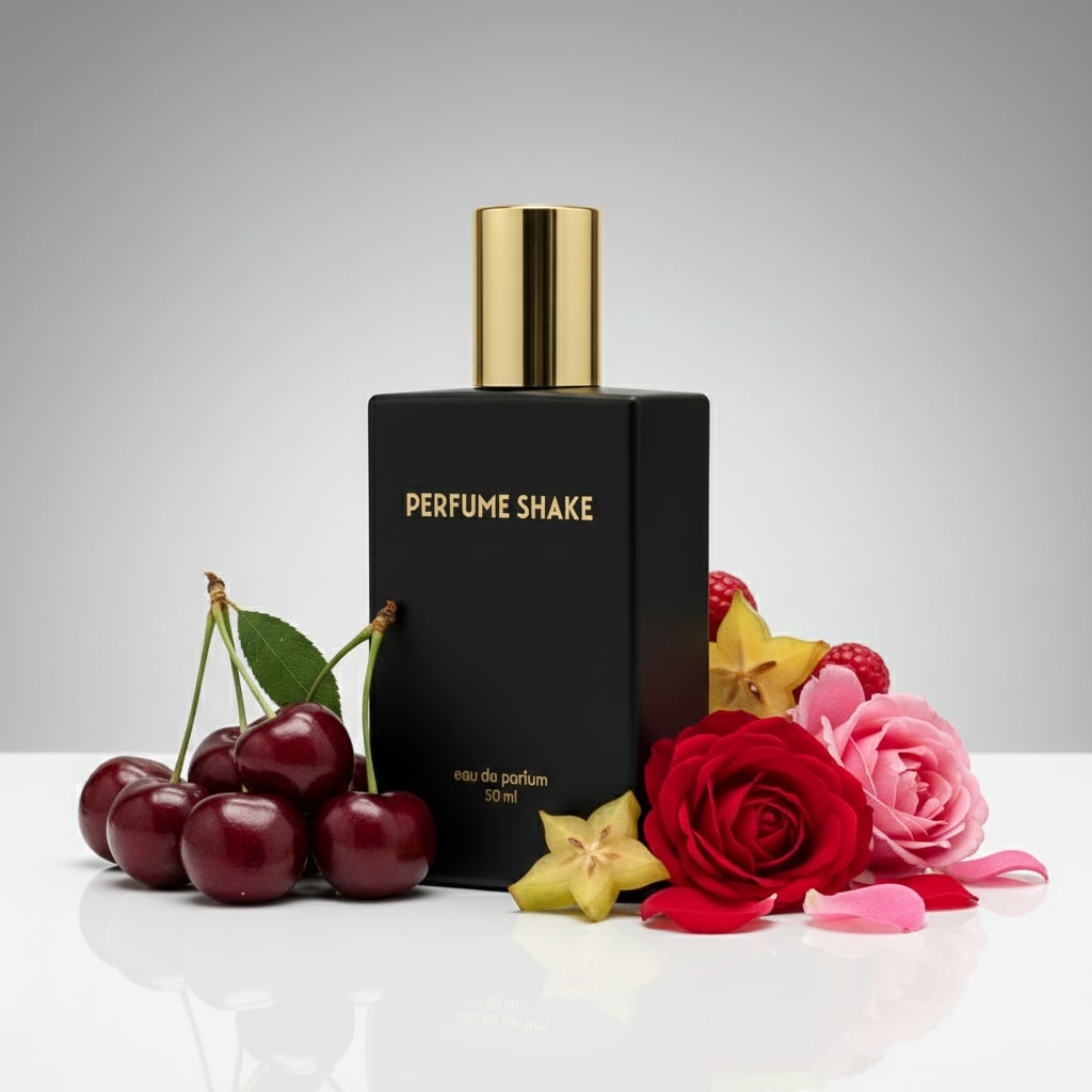 Black Perfume Shake 433 cherry & oud notes for unisex in UAE