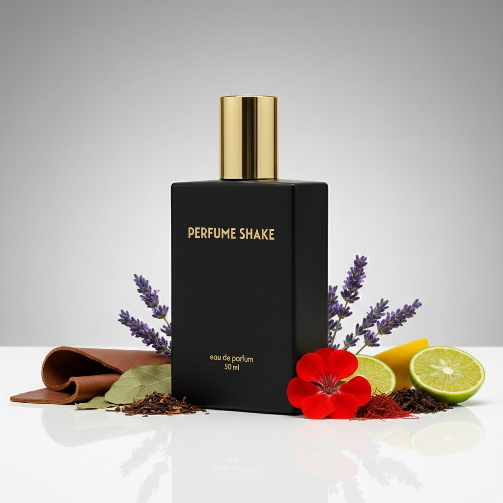 Black Perfume SHAKE 478 fresh citrus and woody fragrance notes for unisex in UAE