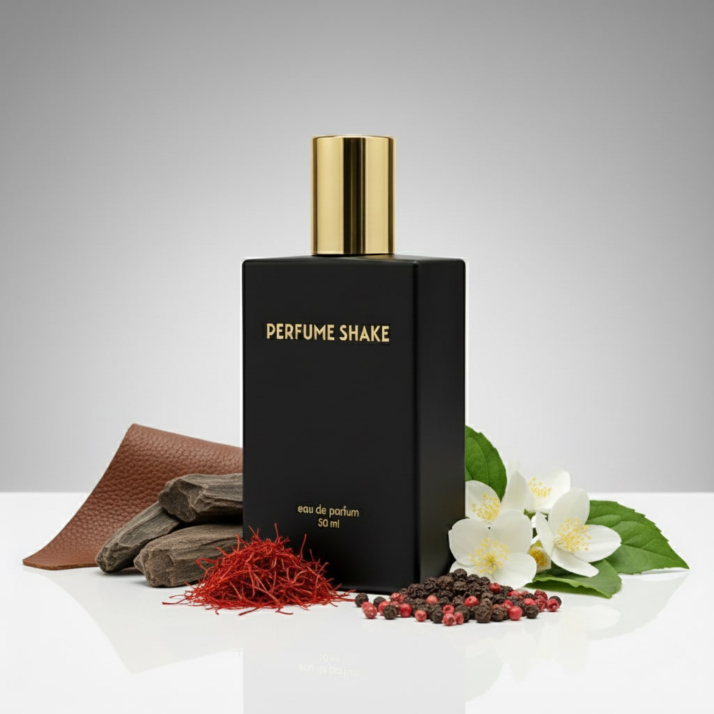 Black Perfume Shake 338 rich and aromatic fragrance with spicy & woody notes for men/unisex in UAE.