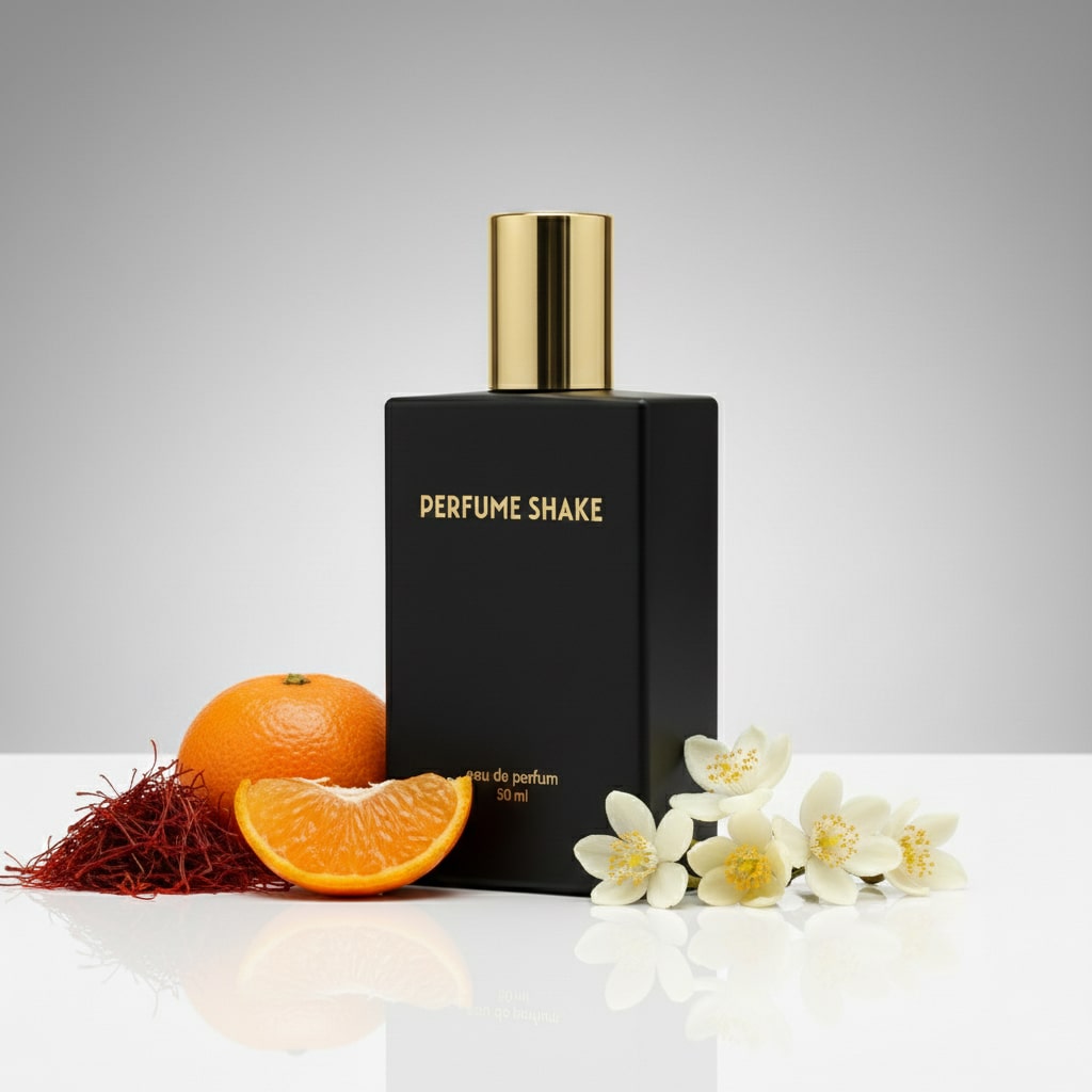 Black Perfume Shake 404 aromatic citrus and warm woody fragrance for men in UAE