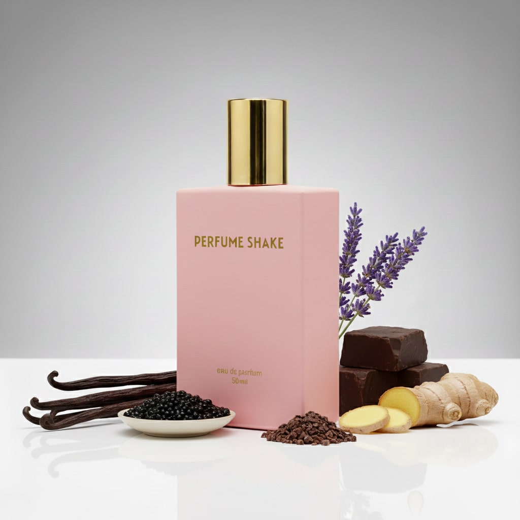 Pink Perfume SHAKE 461, long-lasting delicate floral and fruity fragrance for women in UAE