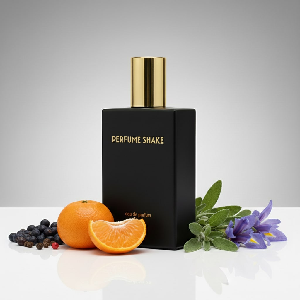 Black Perfume Shake 387 perfume with leathery, green, fresh and smoky notes for unisex in UAE.