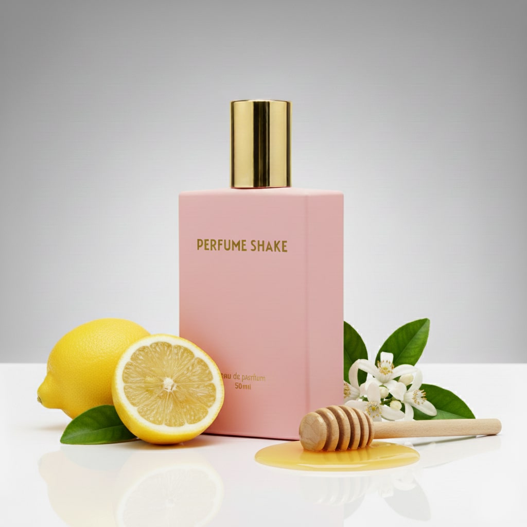 Pink Perfume  SHAKE 504 sweet floral and fruity fragrance notes for women in UAE