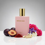 Pink Perfume Shake 386 luxury fragrance with floral, woody, and amber notes for women in UAE.