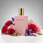 Pink Perfume Shake 383 elegant fragrance with lavender, vanilla, and sandalwood notes for women in UAE.