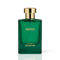 Green perfume bottle by PERFUME SHAKE, Woody sandalwood notes for men in UAE 