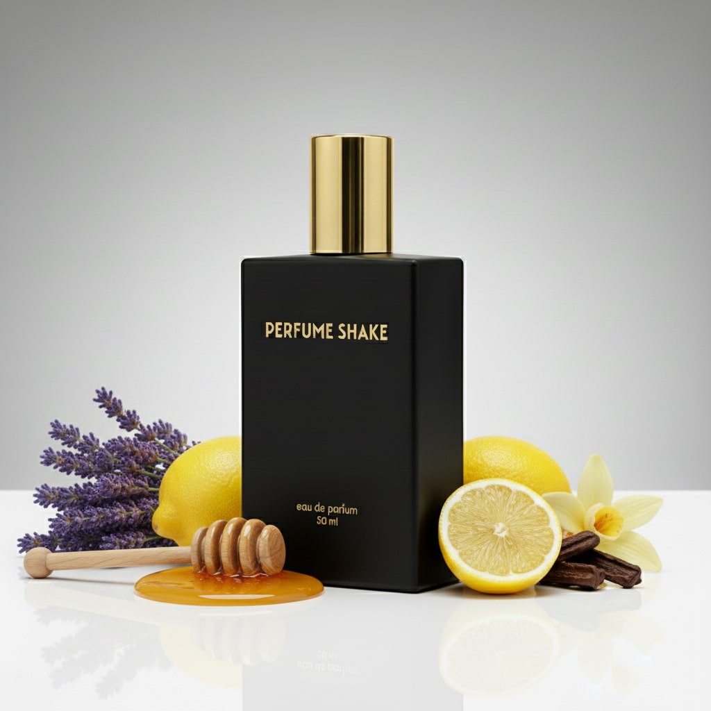 Black Perfume  Shake 320 , citrus & honey notes for men in UAE