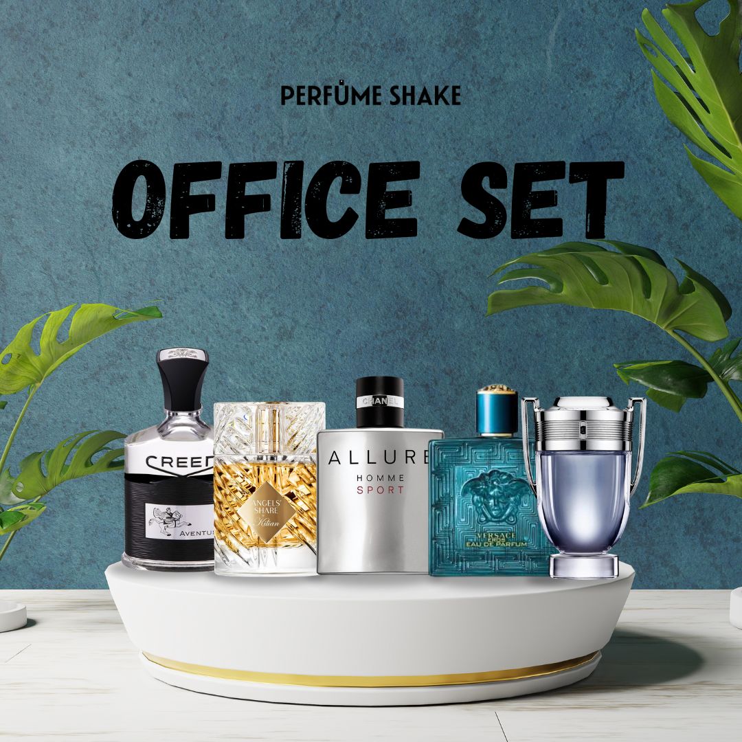 5 perfumes by Perfume Shake - World Famous perfumes colletion, fresh, fruity, sweet, vanilla, notes long lasting and trending in UAE