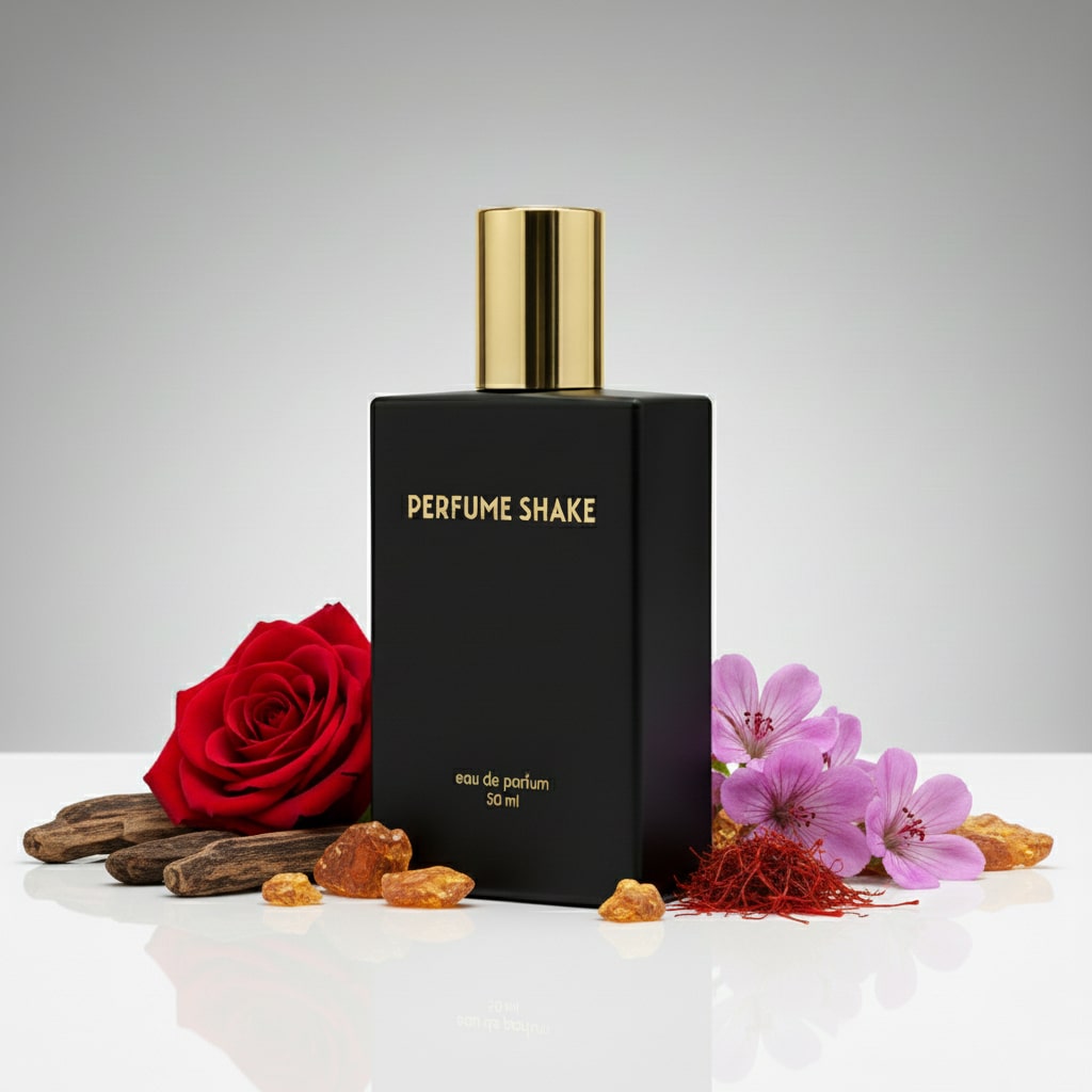 Black Perfume Shake 303, woody & amber notes for women in UAE
