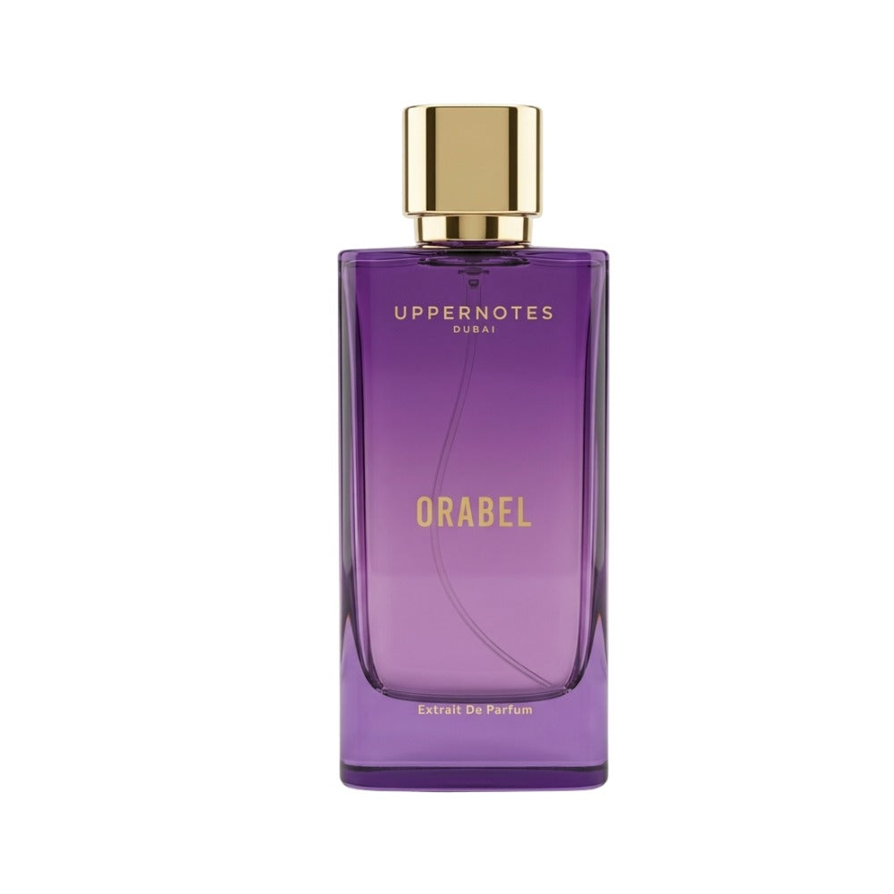 Purple perfume bottle 'Orabel' By Uppernotes Dubai