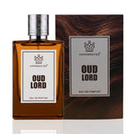 Uppernotes Oud Lord Eau de Parfum bottle and packaging on a white background