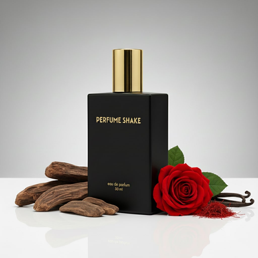 Black Perfume  Shake 316, oud & floral notes for women in UAE