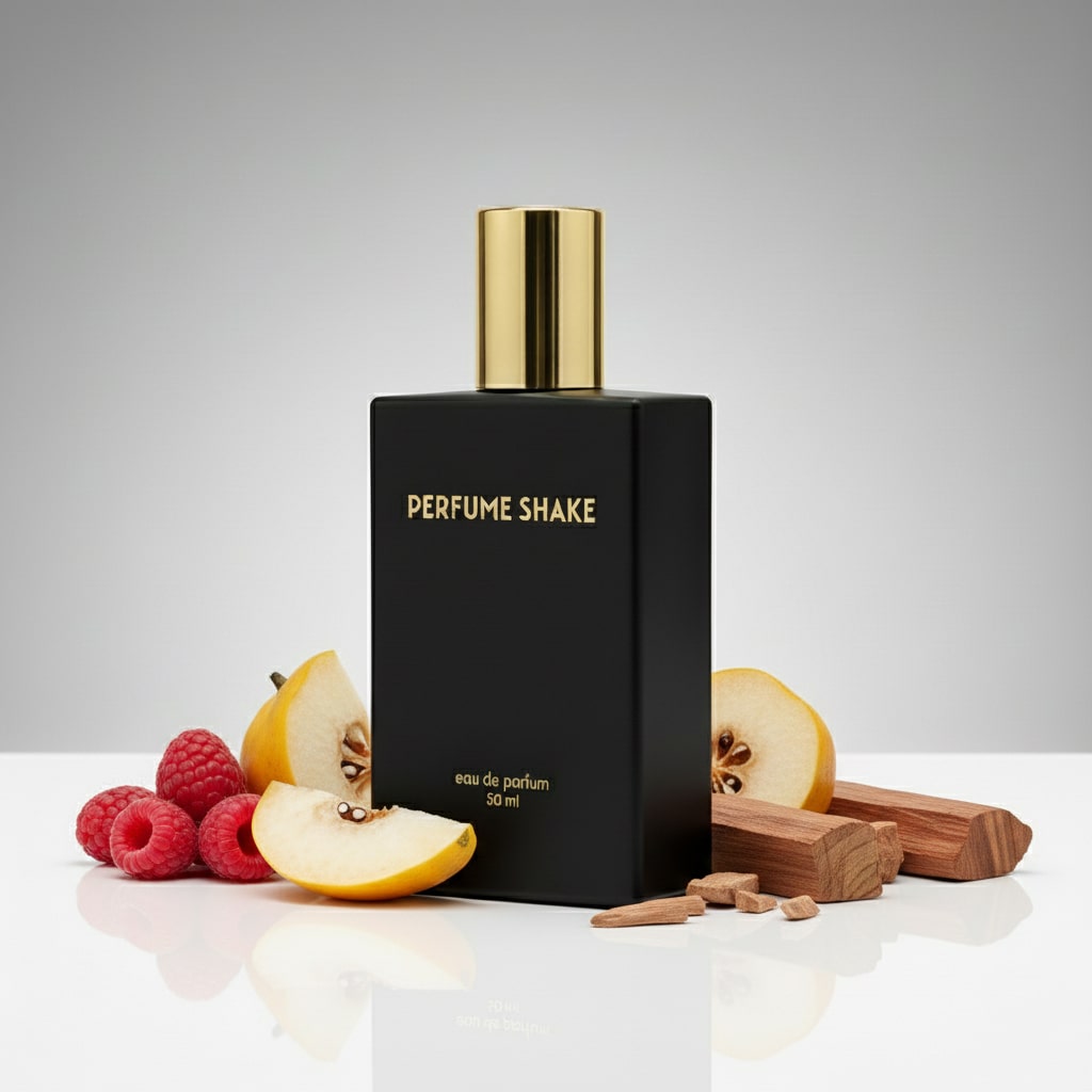 Black Perfume  Shake 446 oud-rosewood luxury unisex perfume with warm woody notes in UAE