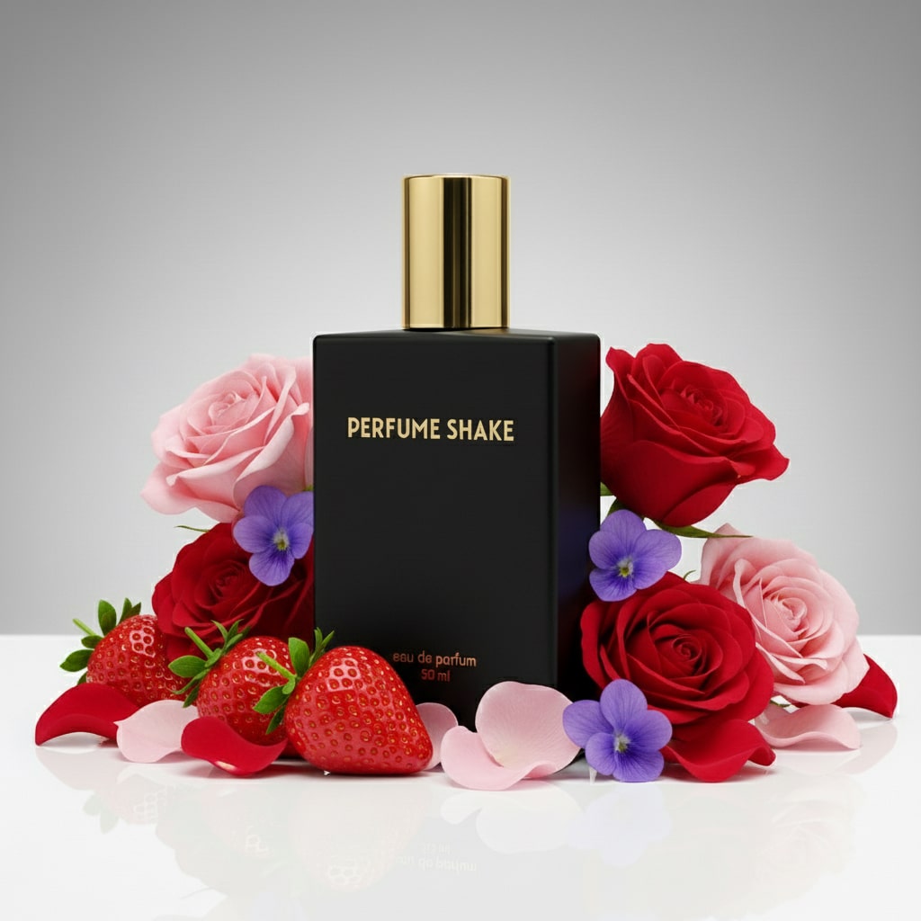 Black Perfume Shake 415 with rich oud, floral and sweet vanilla notes for unisex in UAE