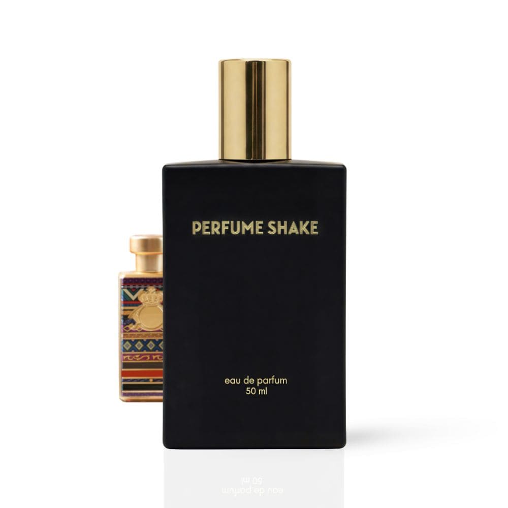 Perfume Shake 371 perfume with oud, amber, saffron and musk notes for unisex in UAE.