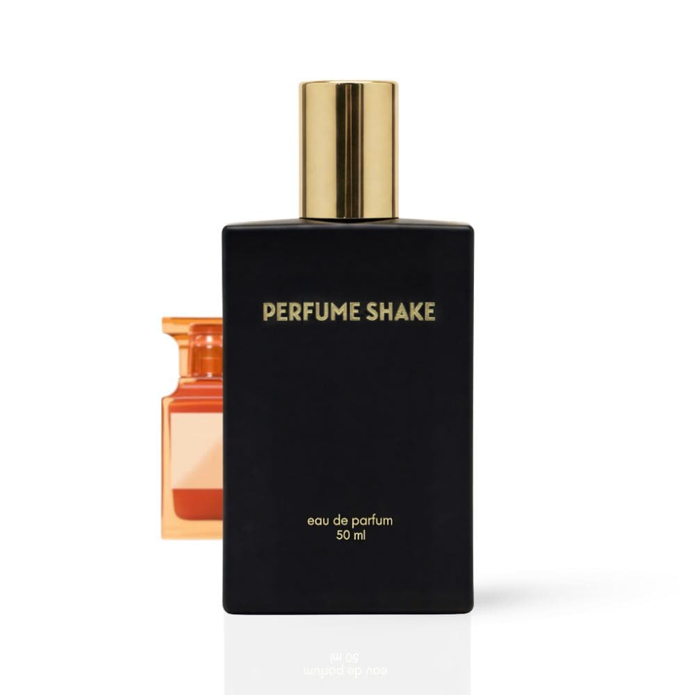 Perfume Shake 381 perfume with juicy peach, bitter almond, floral and woody notes for women in UAE.