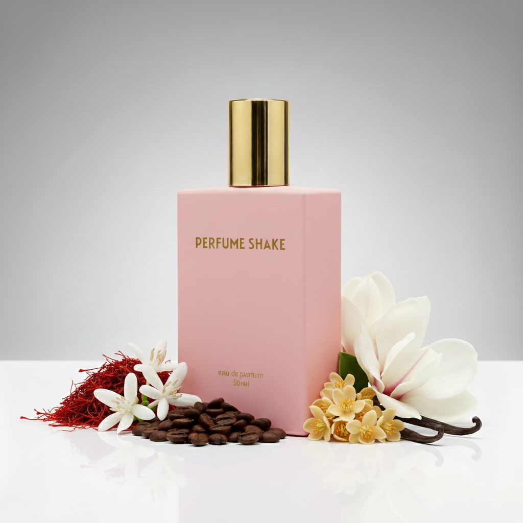 Pink Perfume  SHAKE 506 long-lasting soft floral and fruity fragrance for women in UAE