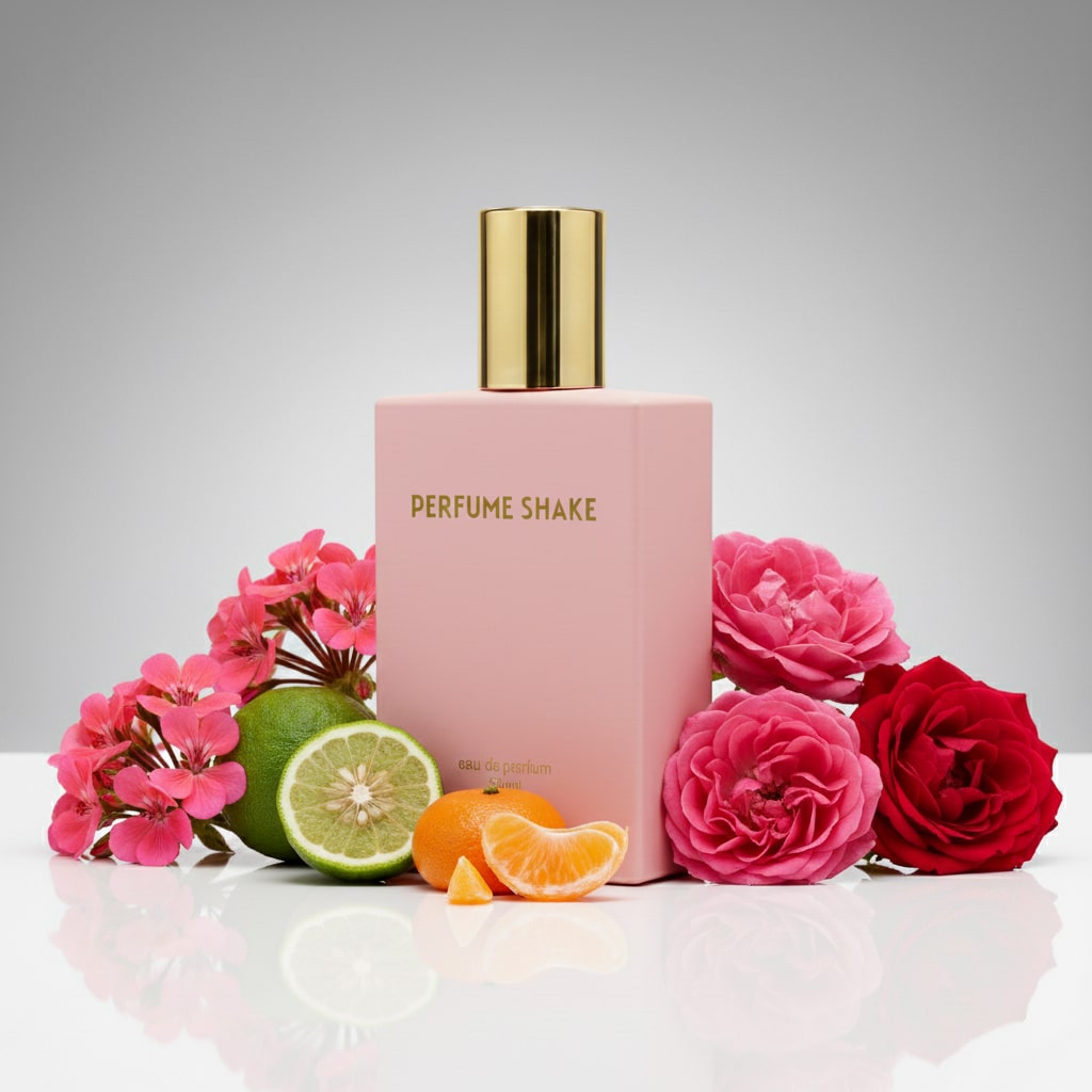 Pink Perfume  Shake 426,  fresh & rose floral notes for women in UAE.