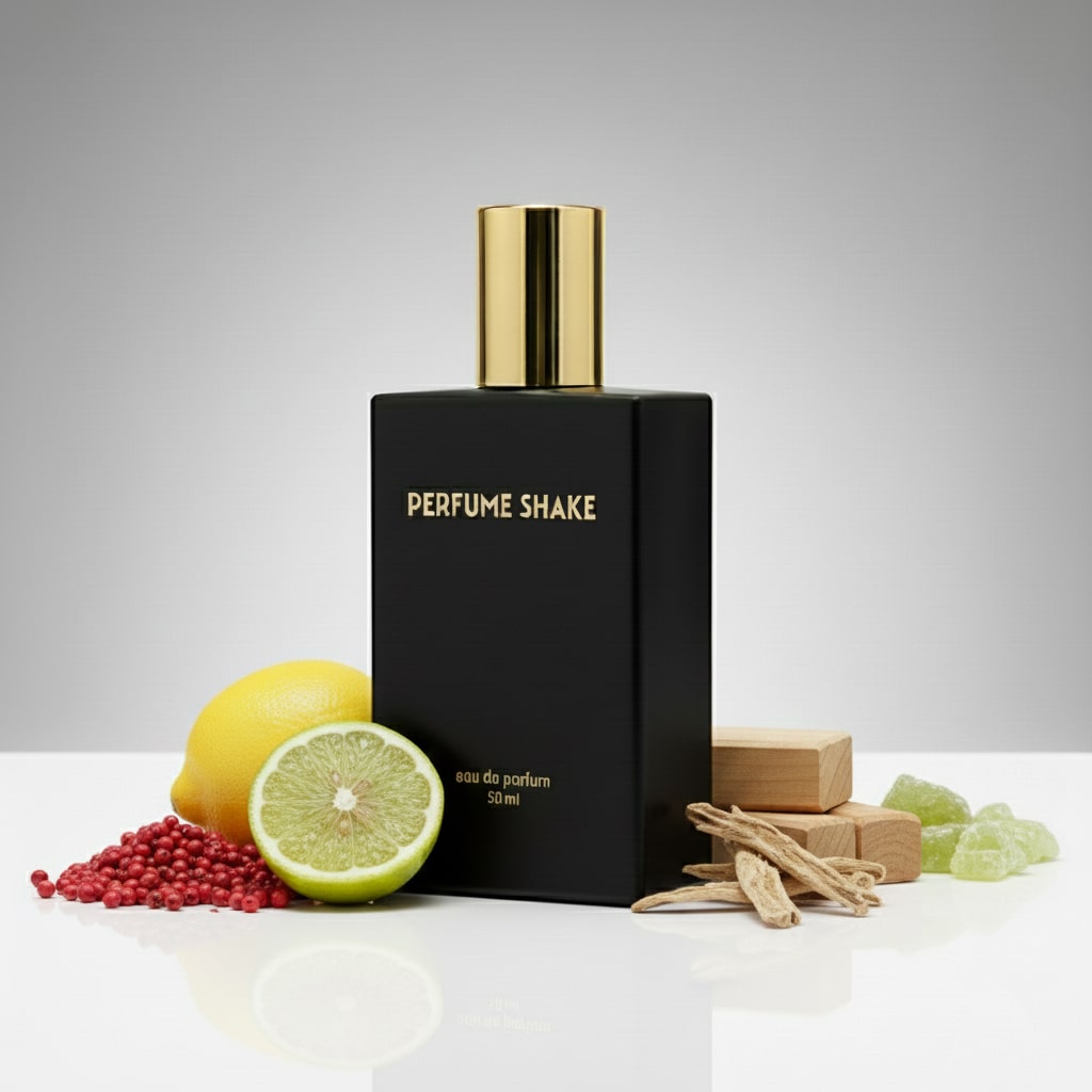 Black Perfume Shake 394 men’s perfume featuring deep oud, aromatic woods and spicy accents in UAE