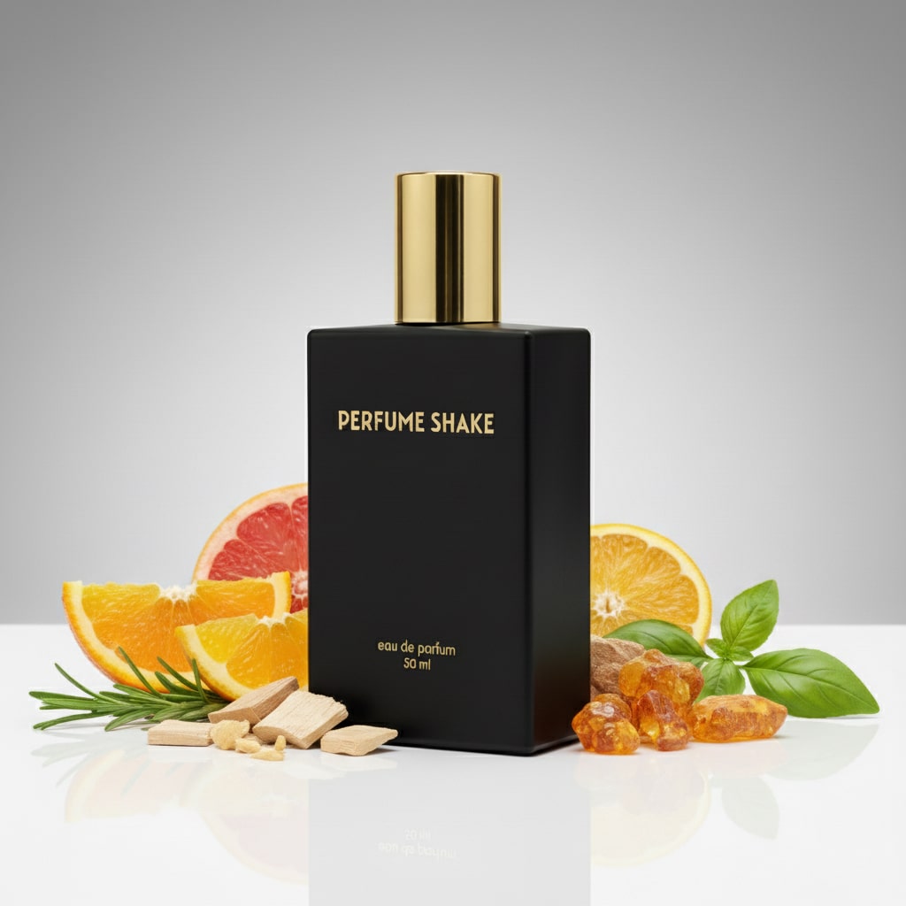 Black Perfume  SHAKE 92 fresh spicy and woody fragrance profile for men in UAE