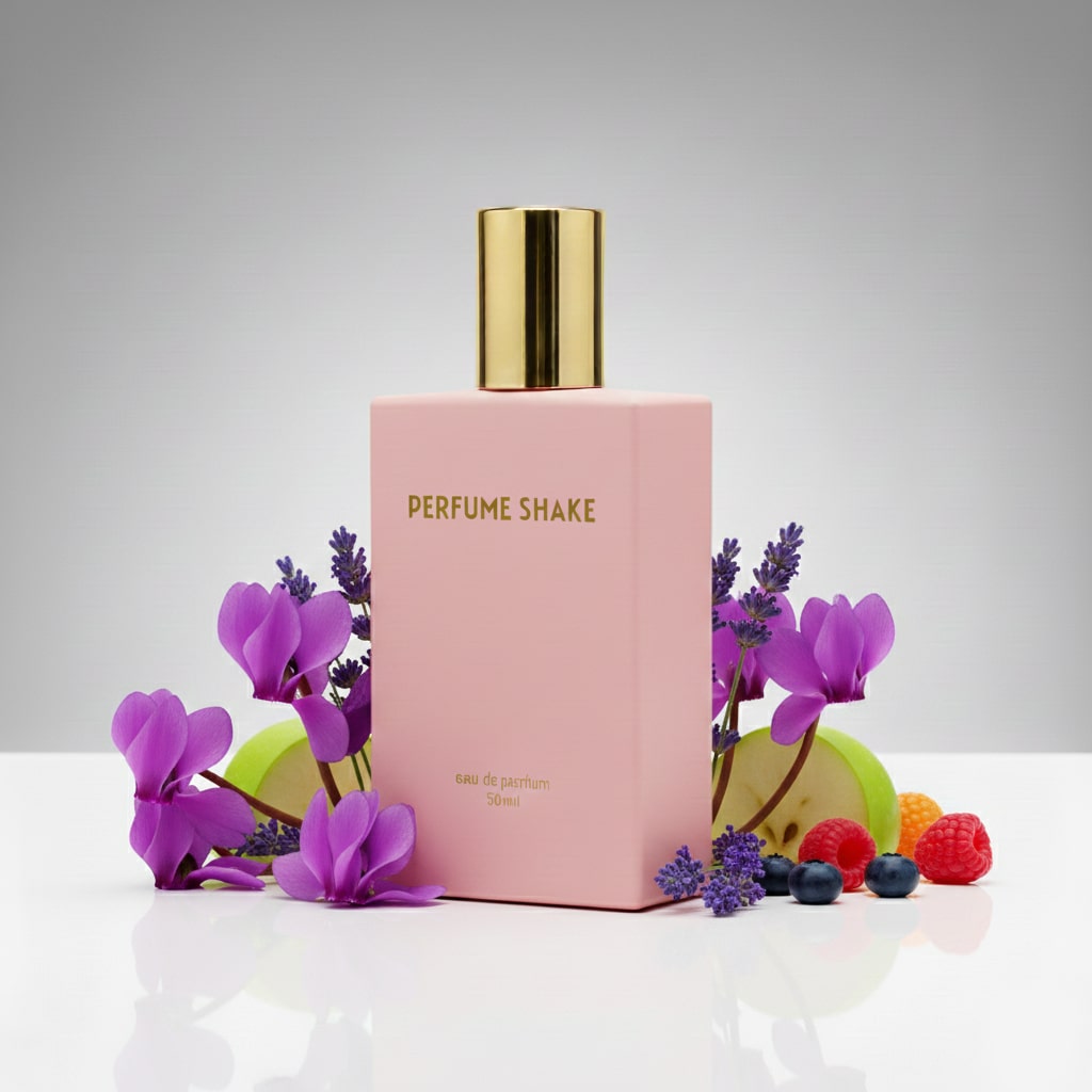 Pink Perfume Shake 409, with floral, fruity and musky notes for women in UAE.